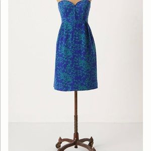 Anthropologie Maple Silken Stitches Dress.